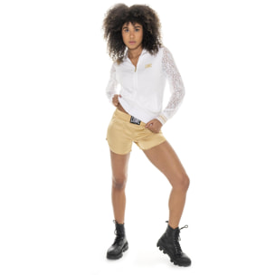 Pantalón corto de raso Gold&Silver para mujer.