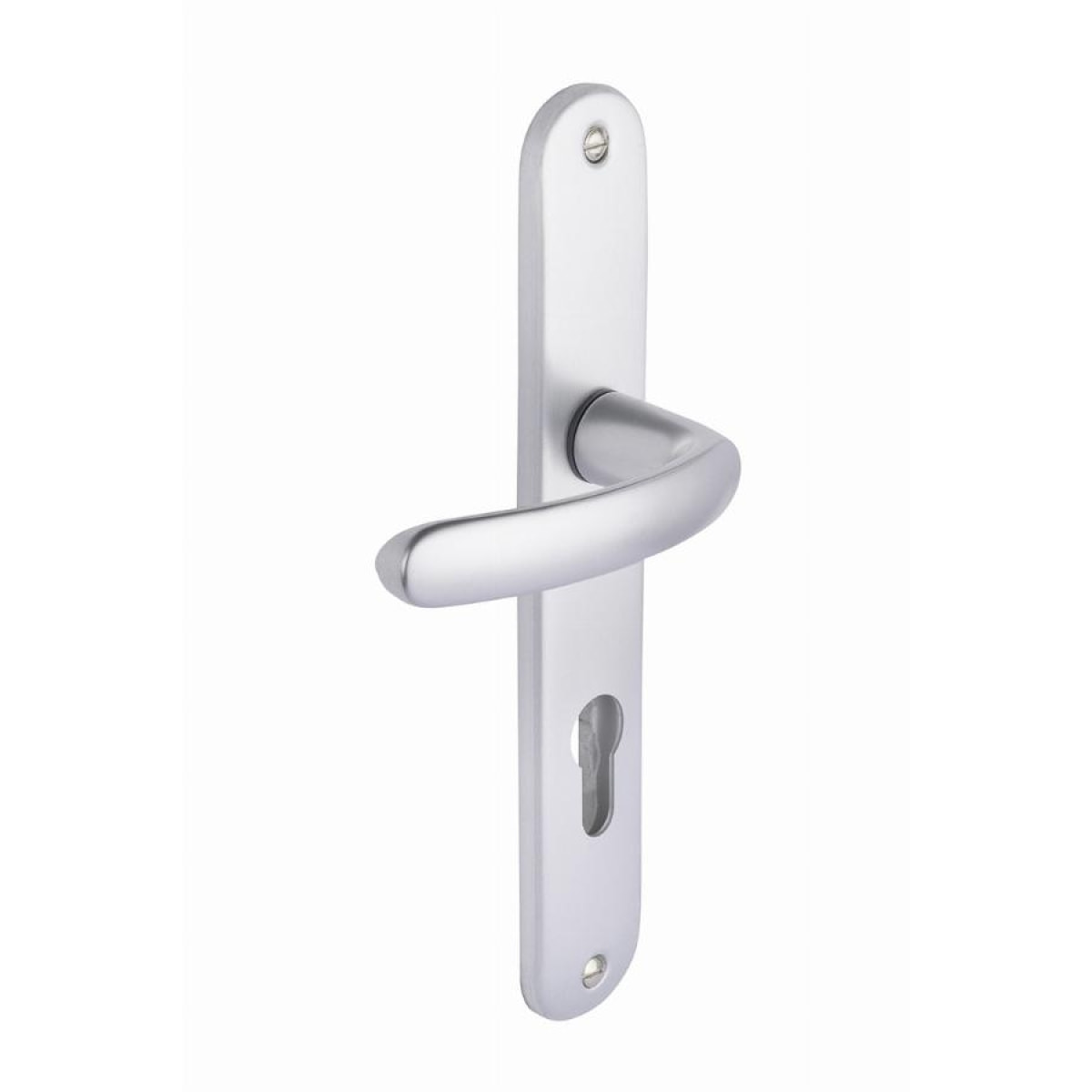 Ensemble de porte Budget BEZAULT entraxe 165mm Clé i - Argent - 73267
