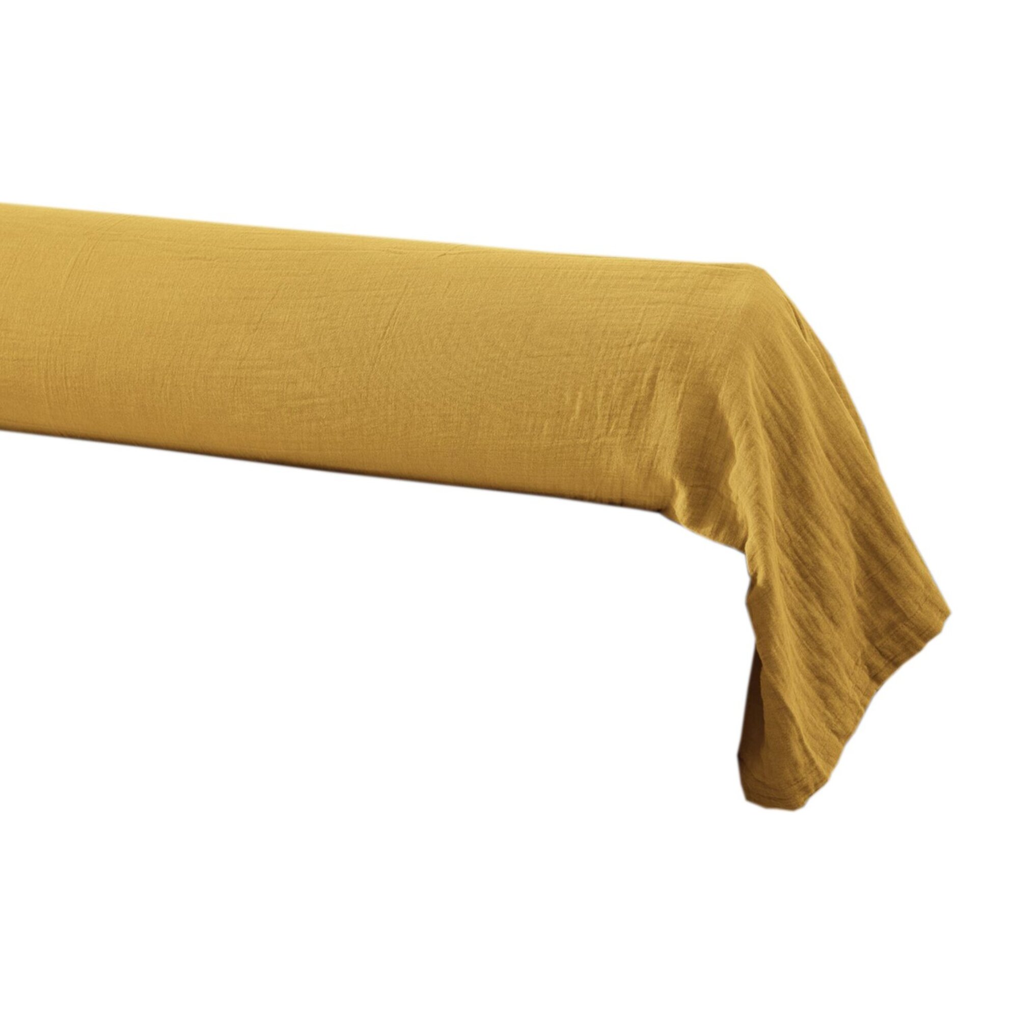 Taie De Traversin 185cm 100% gaze De Coton Safran