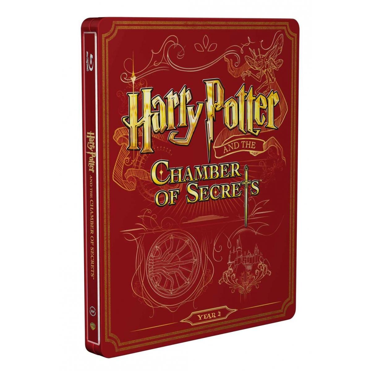 Harry Potter e La Camera dei Segreti Blu-Ray + Steelbook Warner Bros.