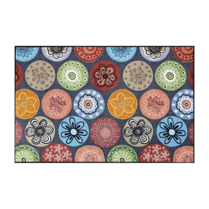 Tapis salon et chambre tissé motif géométrique FIMA
