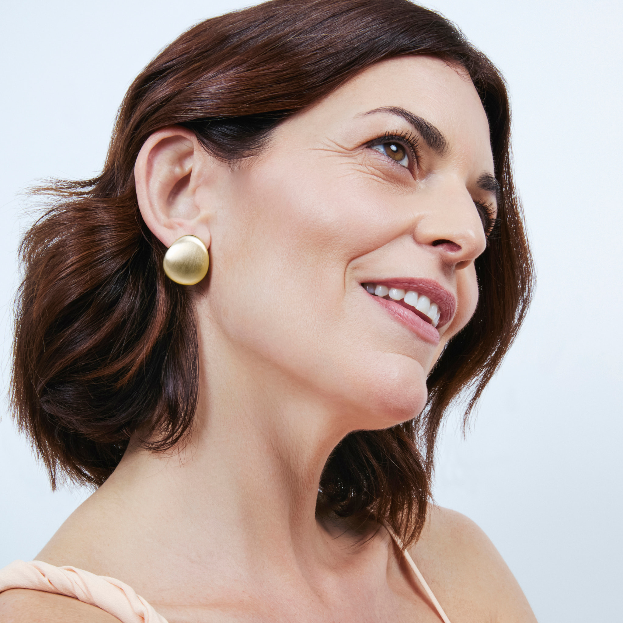 Pendientes Ubras acabado oro amarillo 18k