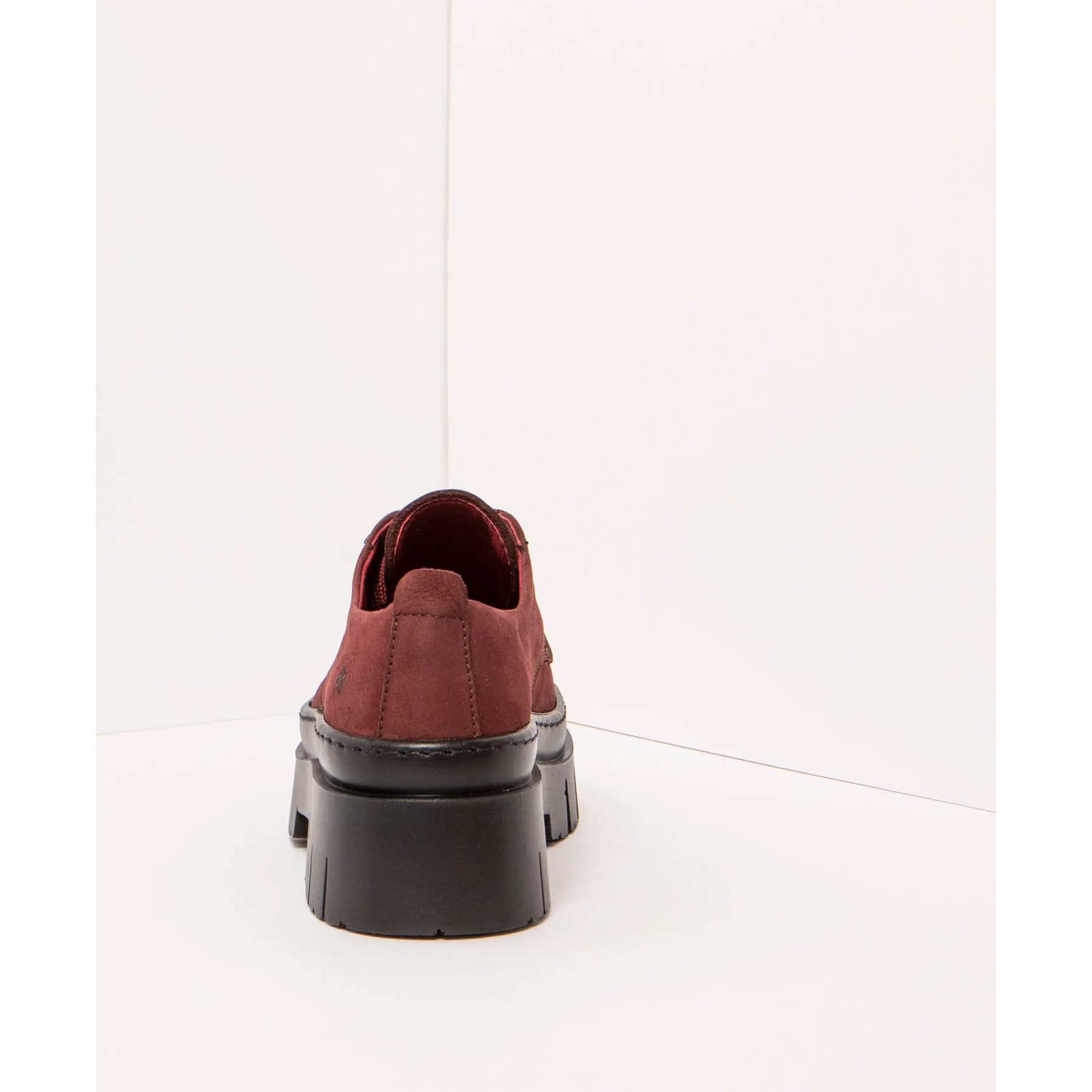 Zapatos 1952 NOBUCK BURDEOS/AMBERES color Burdeos