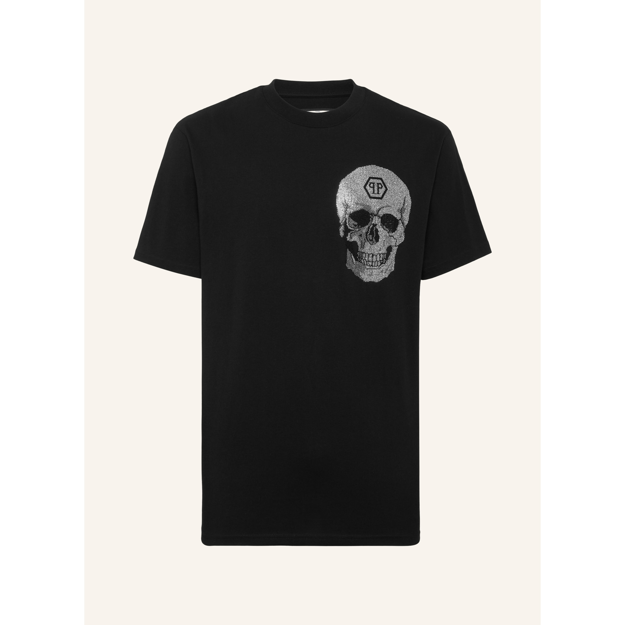 PHILIPP PLEIN T-Shirt Round Neck Ss SKULL
