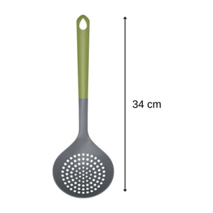 Ecumoire de cuisine en bioplastique 34 cm Fackelmann Gamme Zéro