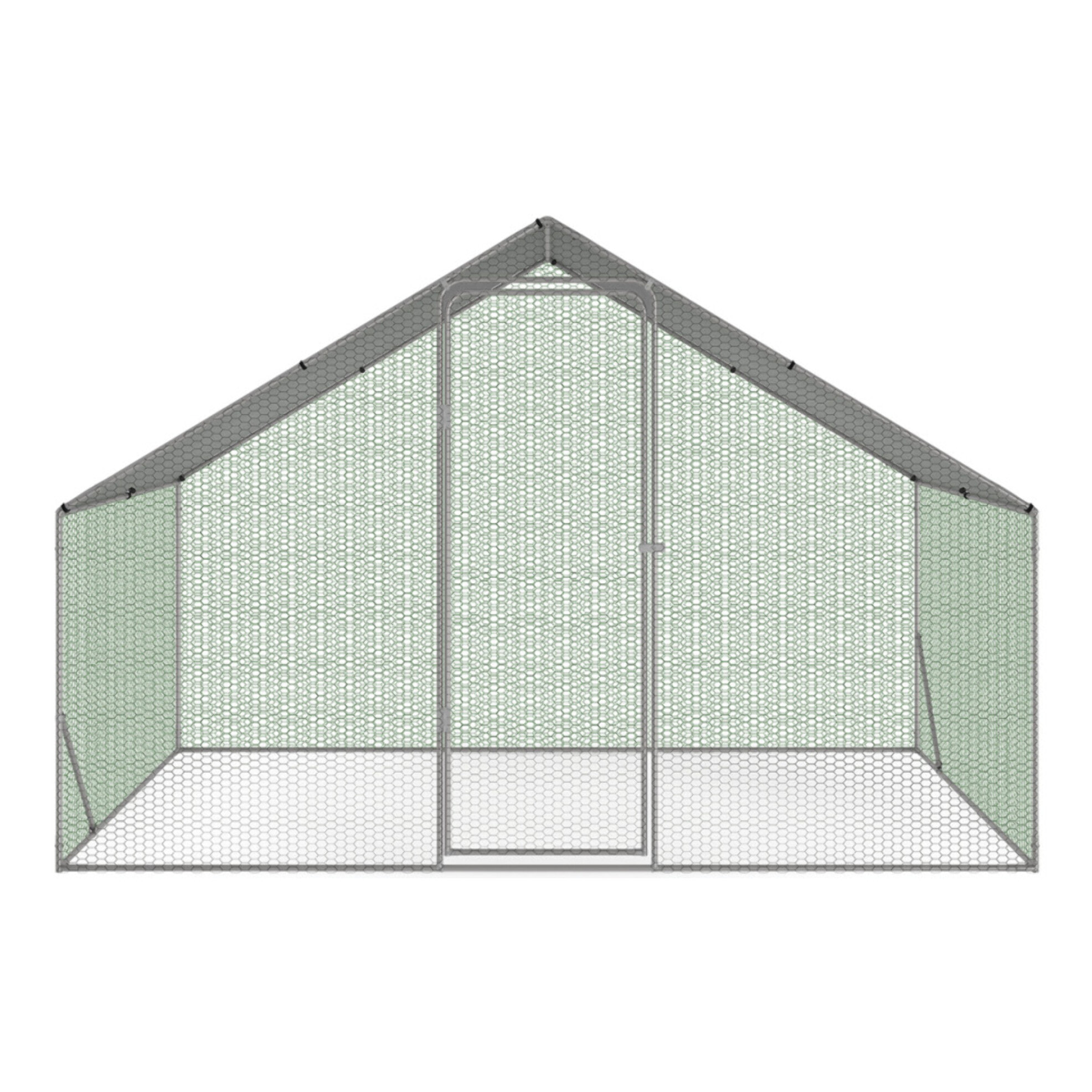 Enclos grillagé pour poules 6m² - 3x2m