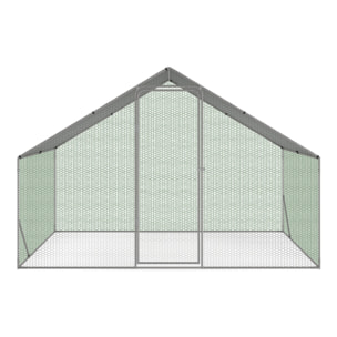 Enclos grillagé pour poules 6m² - 3x2m