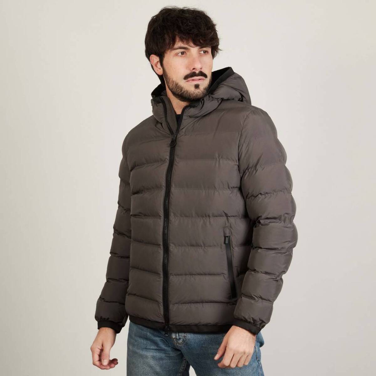 Chaquetas Hombre de la marca GEOX  modelo SPHERICA HOOD JKT GRIS