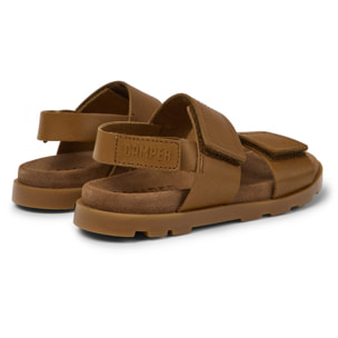 Sandalias - CAMPER Brutus - Marron - Cuero liso