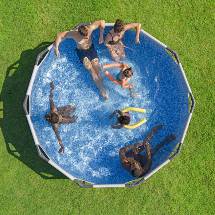 Bestway Piscine hors sol - Ronde - Steel Pro Max - 305 x 76 cm