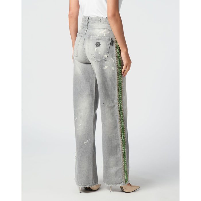 PHILIPP PLEIN Vaqueros Skater fit