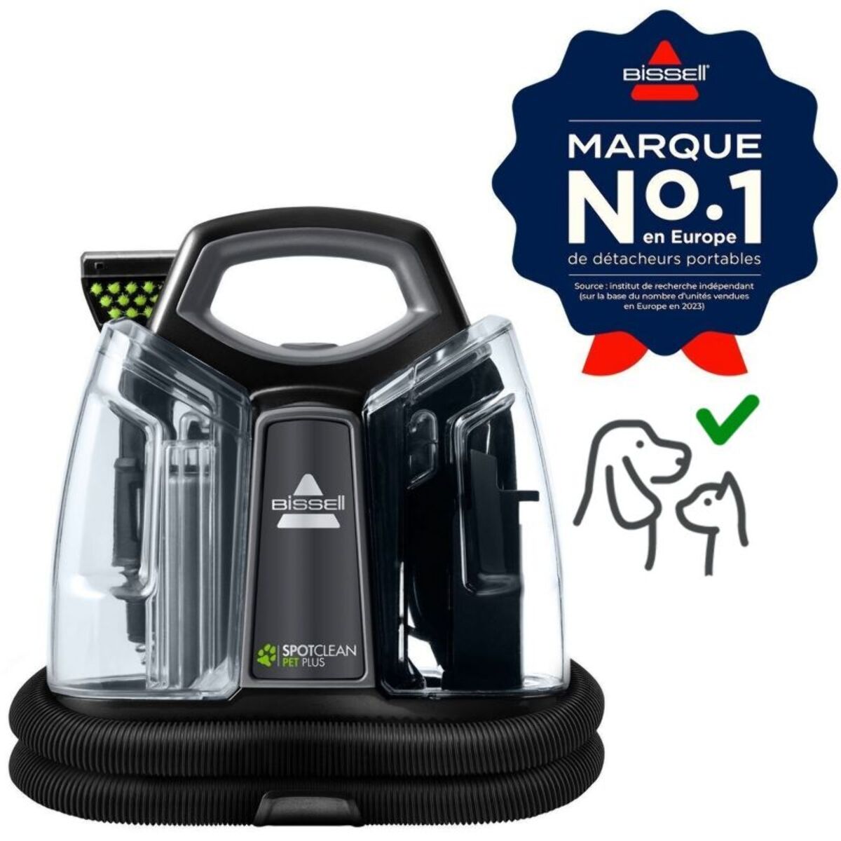 Nettoyeur détacheur BISSELL SpotClean Pet plus 37241