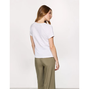 Camiseta Manga Corta Blanco - Demora26