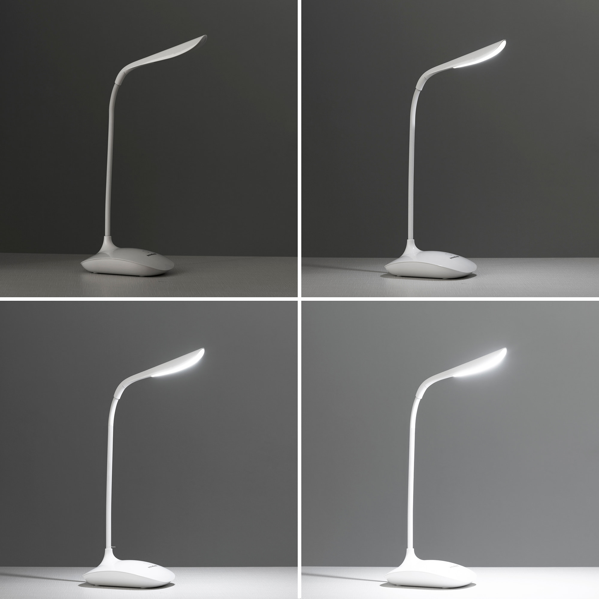 Lampada da tavolo a Led ricaricabile tattile Lum2Go 2 W - bianco - 10x8,5x18 cm