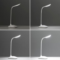 Lampada da tavolo a Led ricaricabile tattile Lum2Go 2 W - bianco - 10x8,5x18 cm