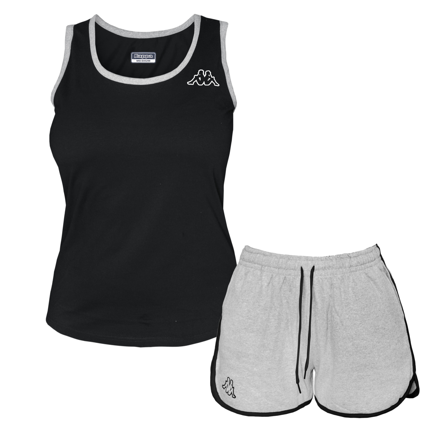 Completo Corto Donna KAPPA Cotone Jersey