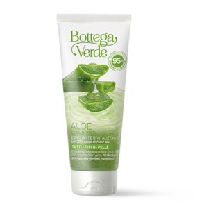 Aloe - Exfoliante facial - exfoliante revitalizante - con 20 %* de zumo de Aloe ecológico (75 ml) - todo tipo de pieles