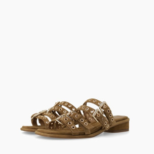 SANDALIAS MARRONES A-PERSEO