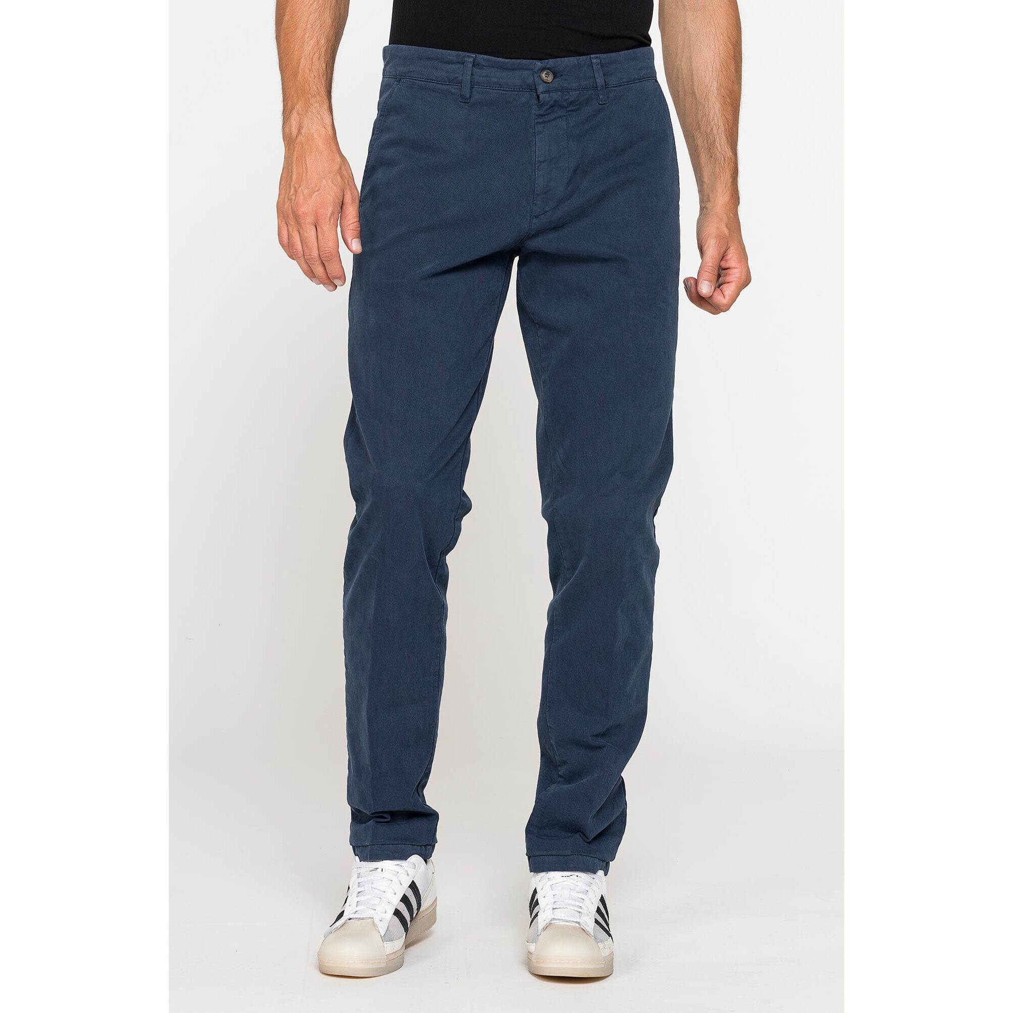 PANTALONE CHINO MOD. 624 IN GABARDINA STRETCH PESANTE