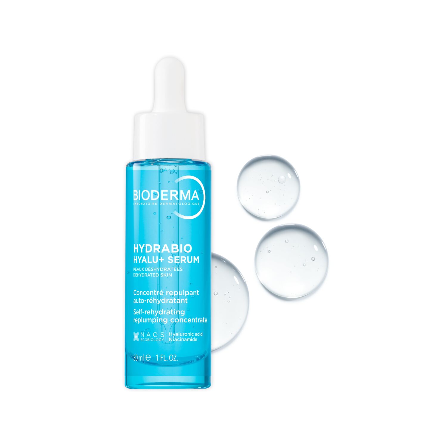 Hydrabio Hyalu+ Serum - Concentré repulpant auto-réhydratant 30 ml