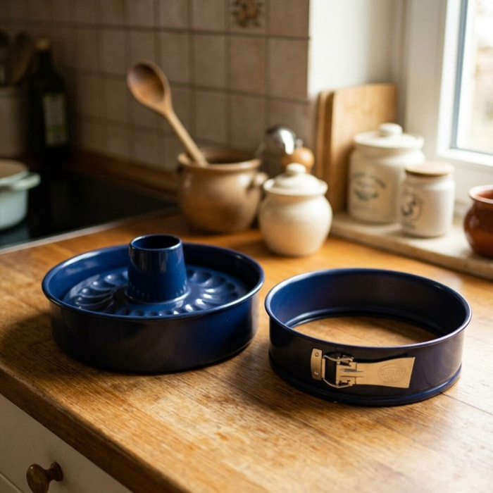 Moule à charnière 26 cm et moule à savarin fond amovible 28 cm Dr. Oetker Back Liebe