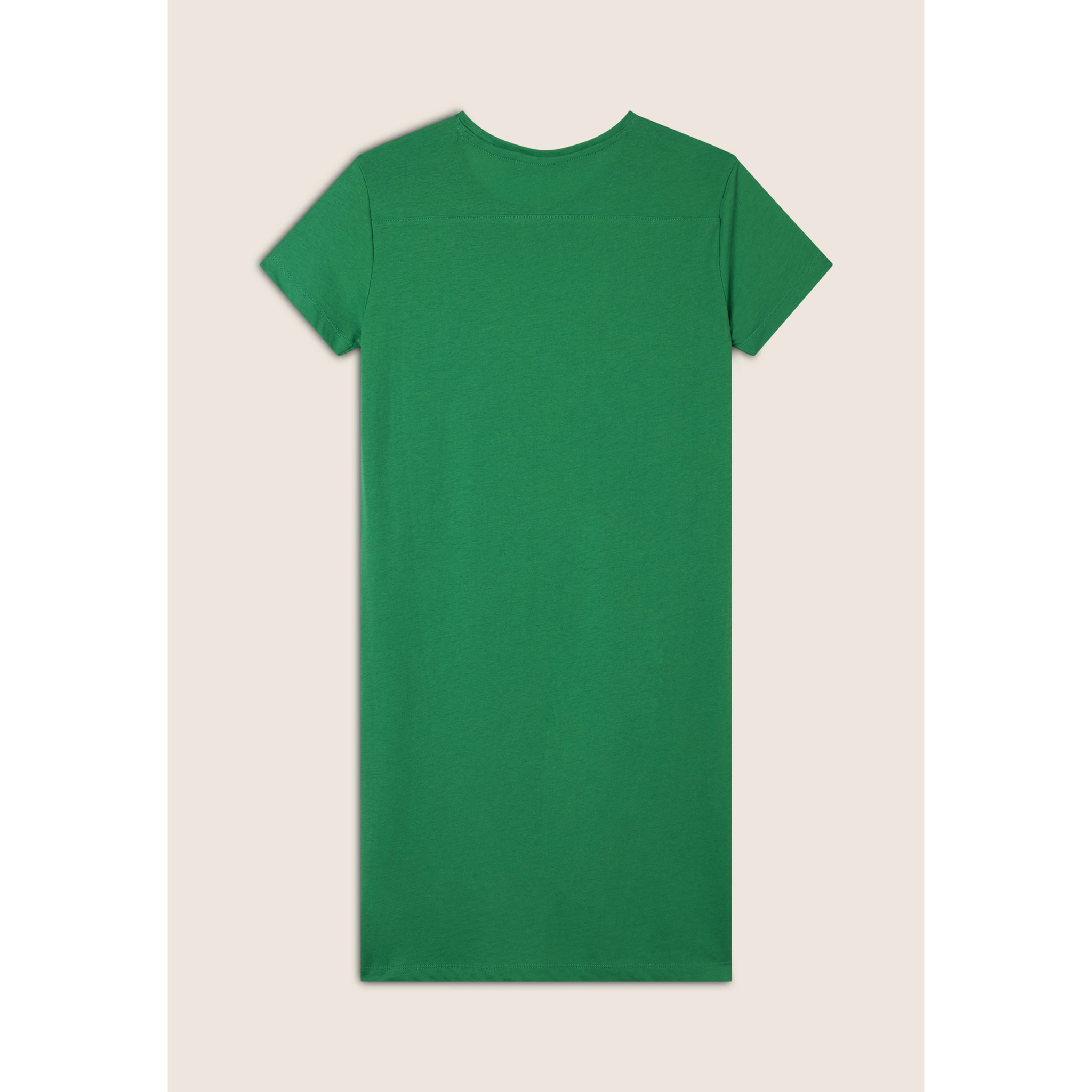 Vestito in jersey con perline dorate