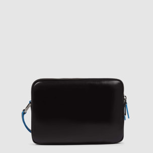 Piquadro Pochette uomo con chiusura a impronta digitale
