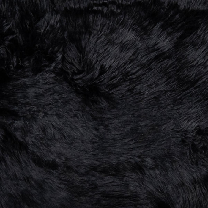 Authentique peau de mouton chaude et épaisse