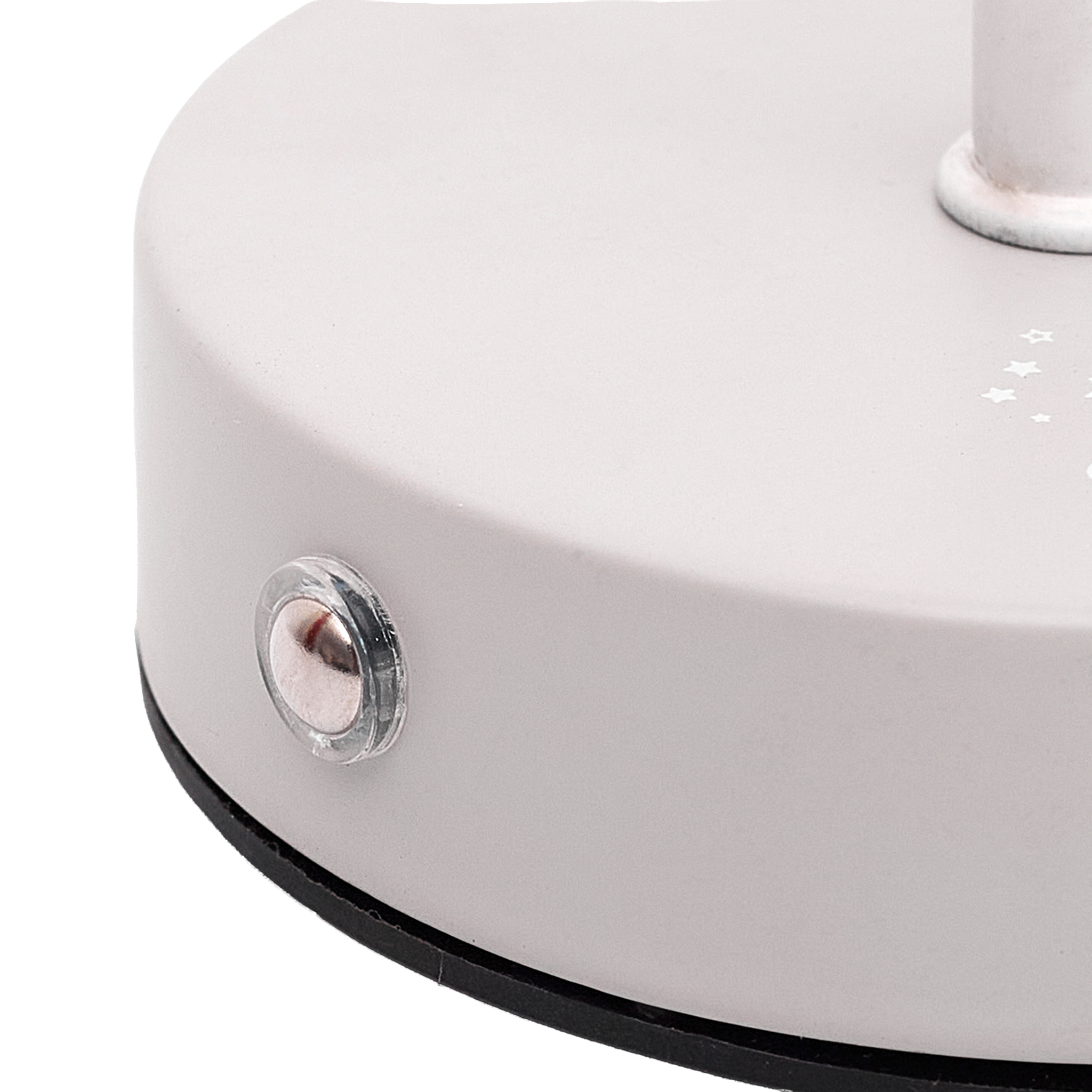 Lampe De Table Rechargeable Etoile Ajouree Gris