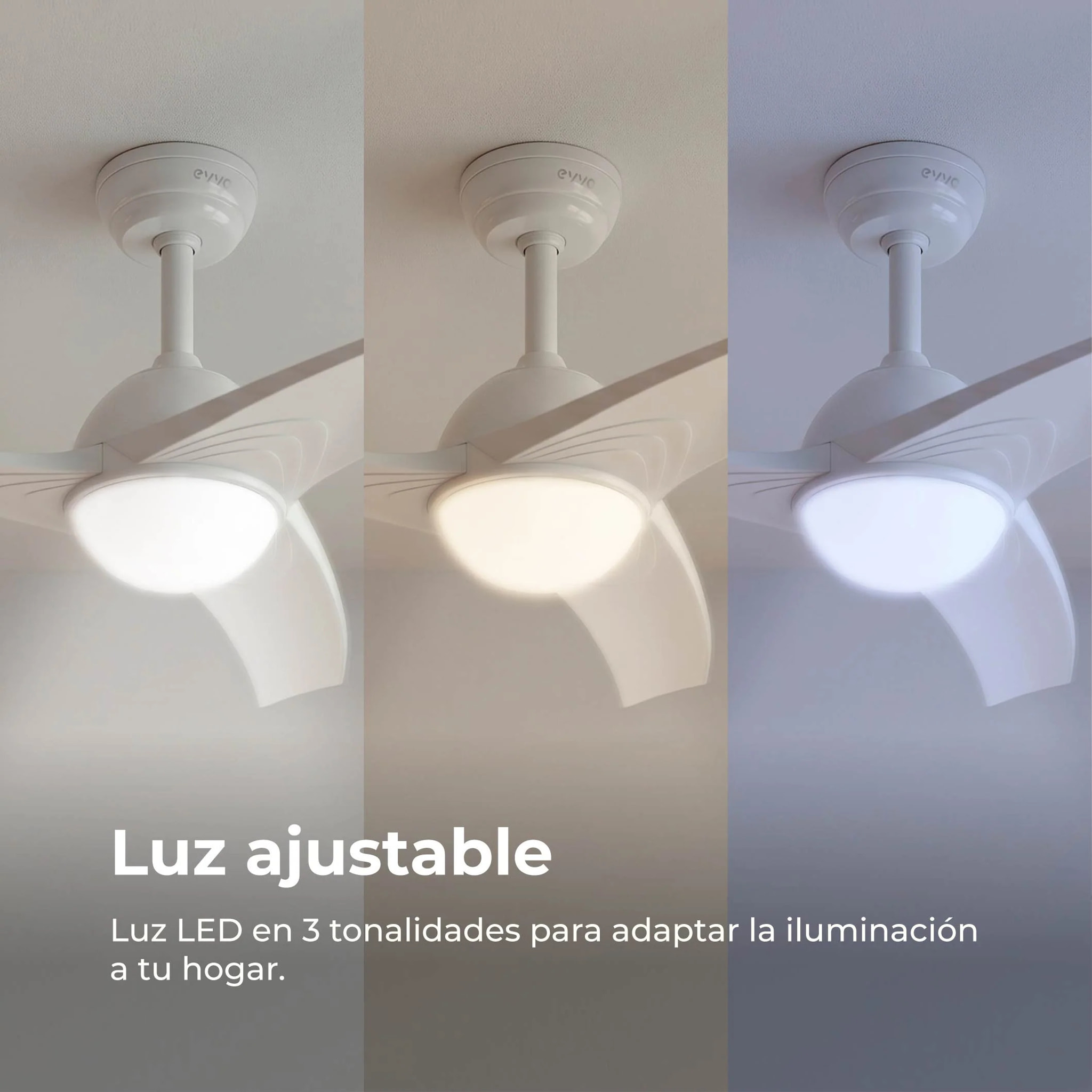 Ventilador de techo EVVO V522 White