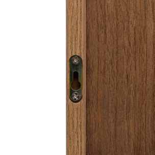 Miroir Come rectangulaire 43x77cm marron