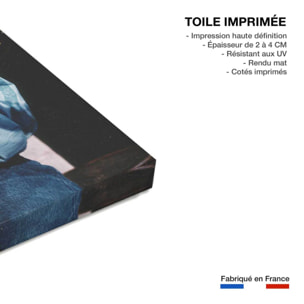 Tableau francis cabrel dans les années 80  Toile imprimée