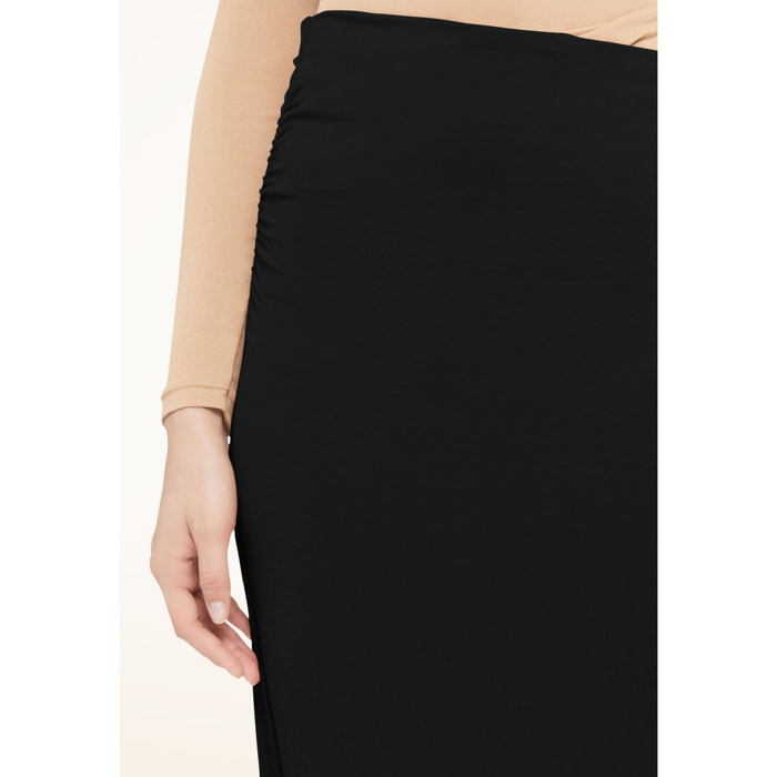 Gonna Crepe Jersey Skirt