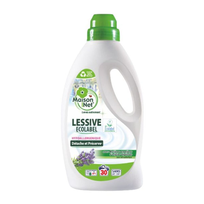 Lessive MAISON NET Lessive Ecolabel Lavande 1.5L