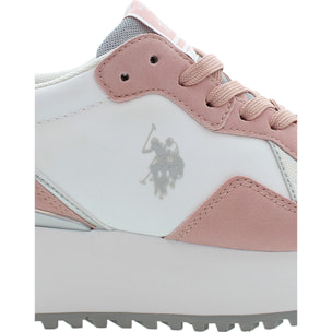 U.S. Polo Assn. - Sneakers BAYLE003W/5TU1 in sintetico per donna