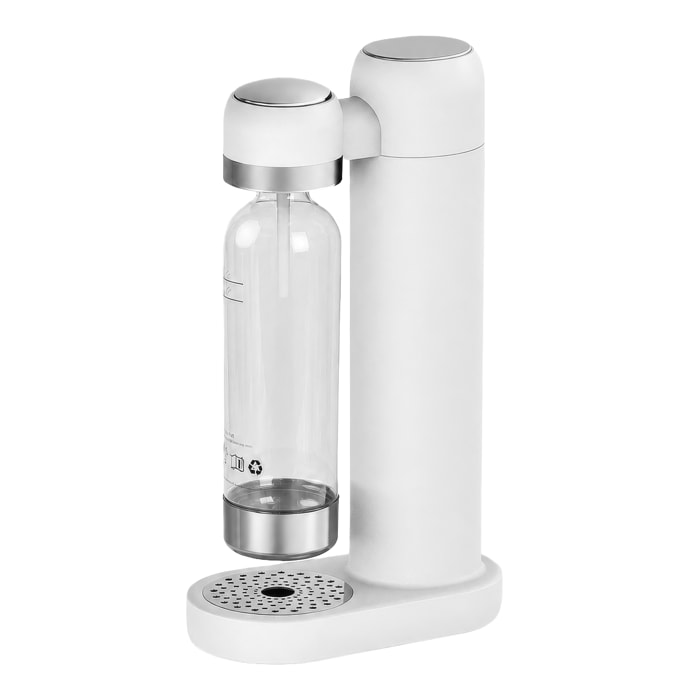 Máquina KT-168 para preparar agua con gas y bebidas carbonatadas en casa. Incluye botella de 1L.