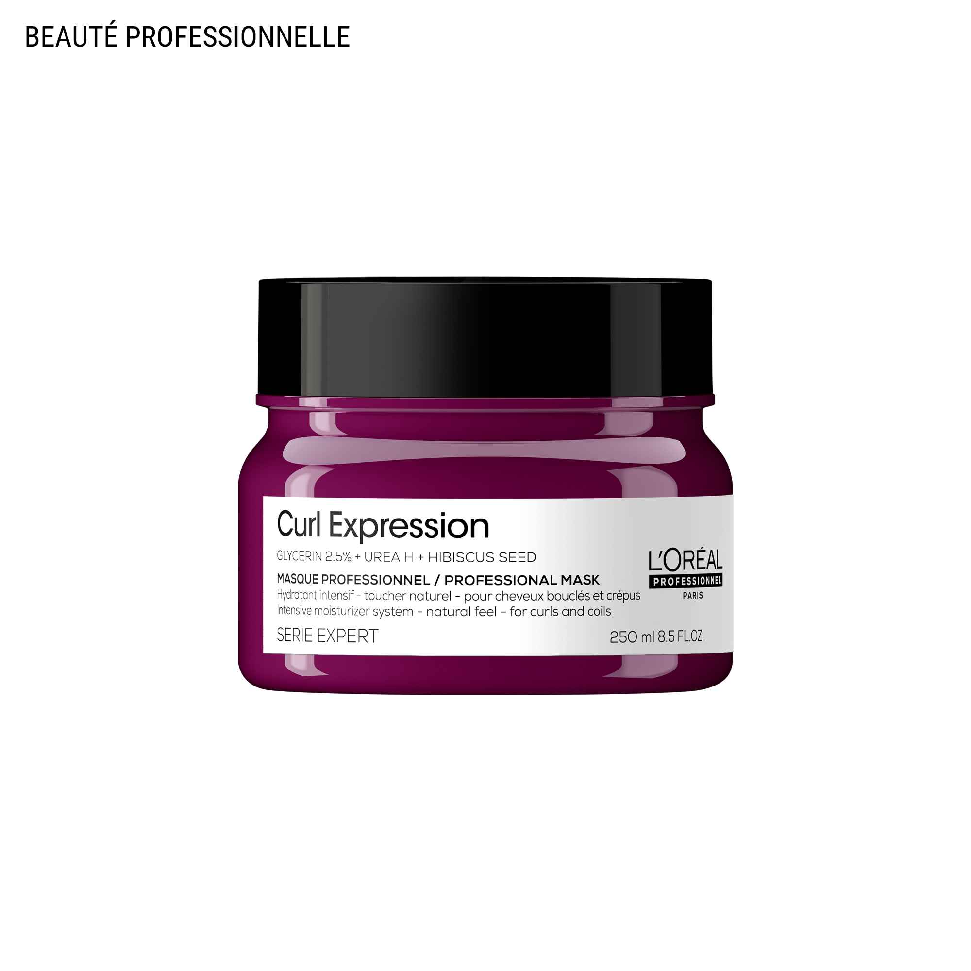 image-Masque Hydratant Curl Expression Cheveux Bouclés à Crépus 250ml - Série Expert