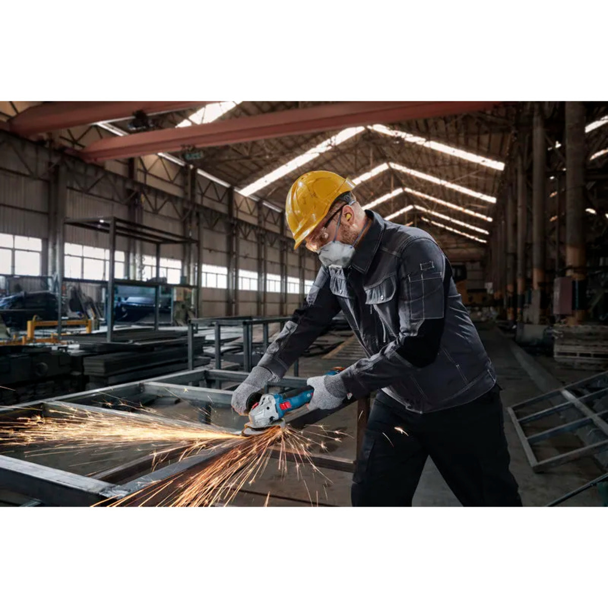 Combo Kit 2 outils 18 V GSR + GWS + 2x4,0 Ah + GAL Professional