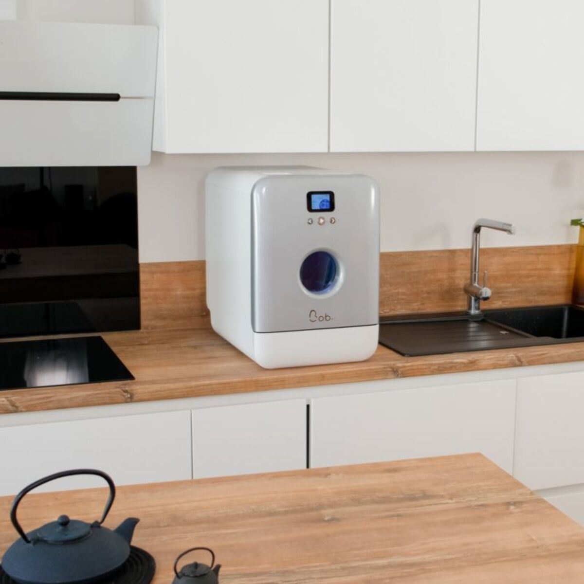 Mini lave vaisselle DAAN TECH Bob - Gris argent
