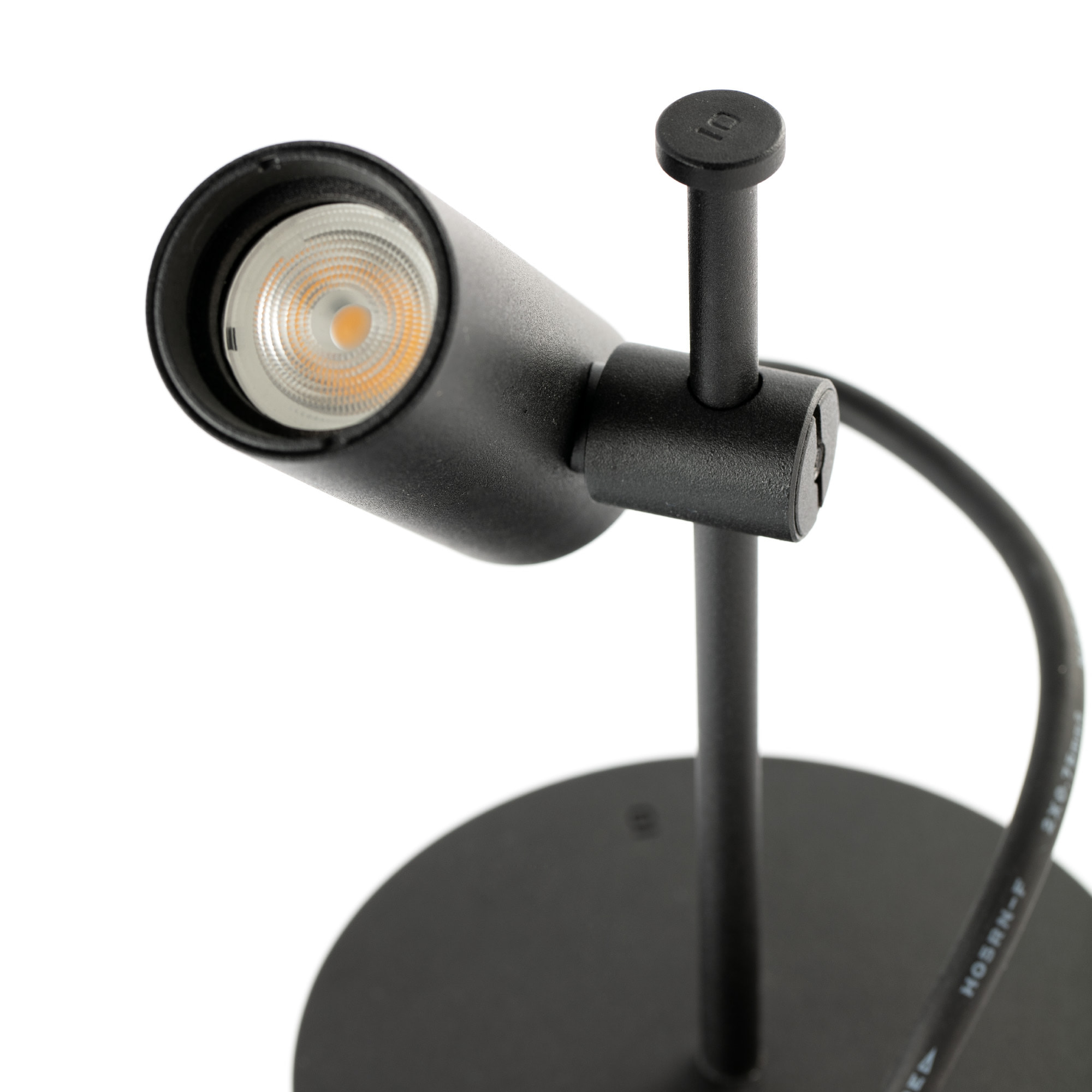 CLAP Projecteur applique/plafonnier noir 6W 3000K 38º avec écran