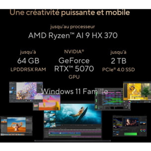 Ordinateur portable ASUS H7606WP-SC105W Copilot+PC