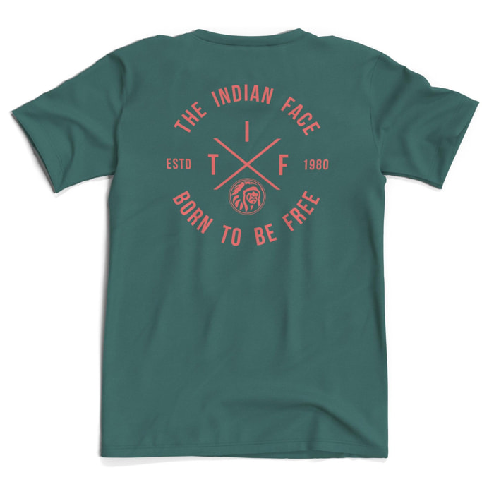 Camisetas para hombre, mujer y niño The Indian Face Soul Azul Hydro