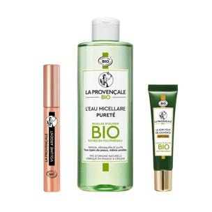 La Provençale Bio Routine Soin Yeux et Regard Intense 24h (3 produits)