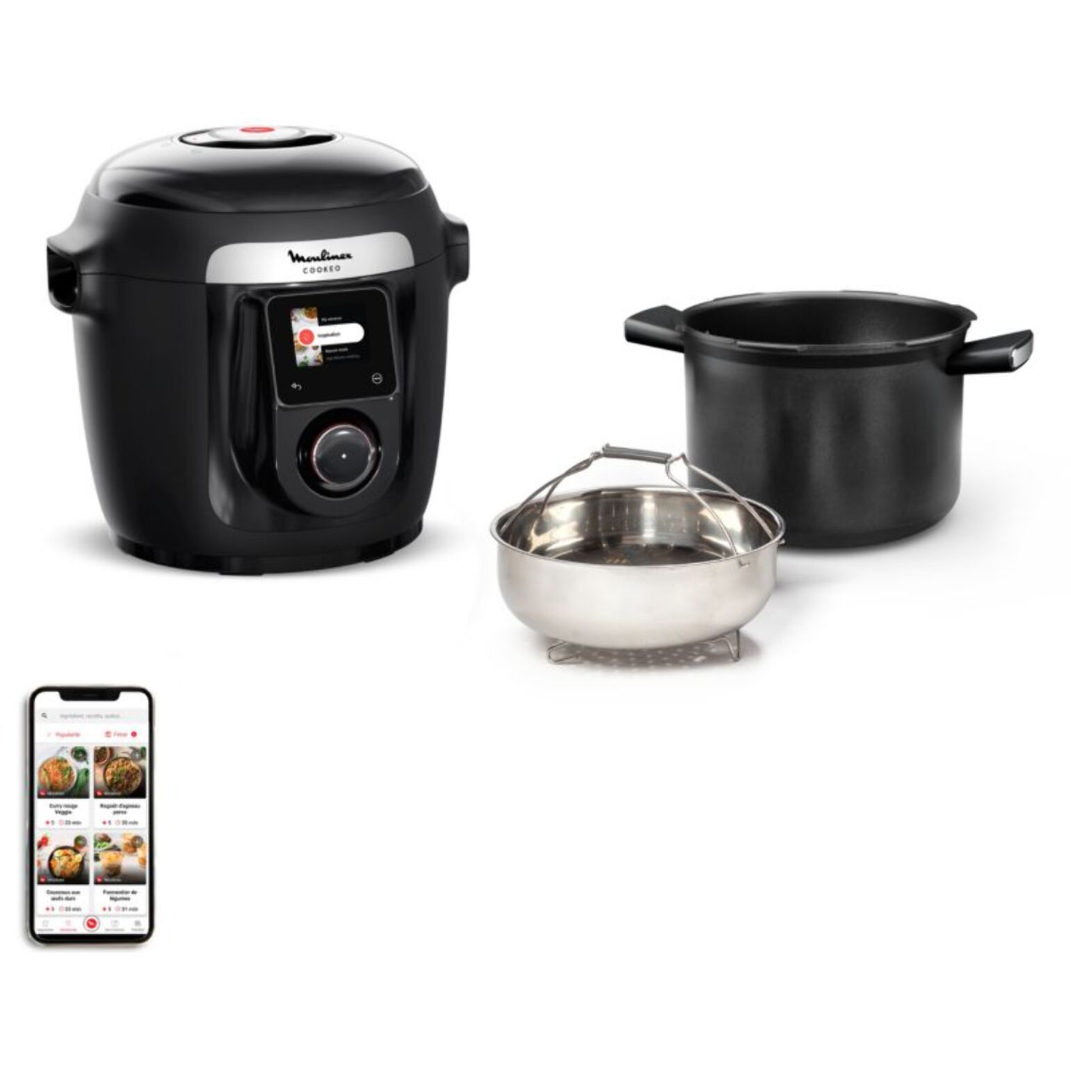 Cookeo MOULINEX Wifi 9-en-1 CE952810