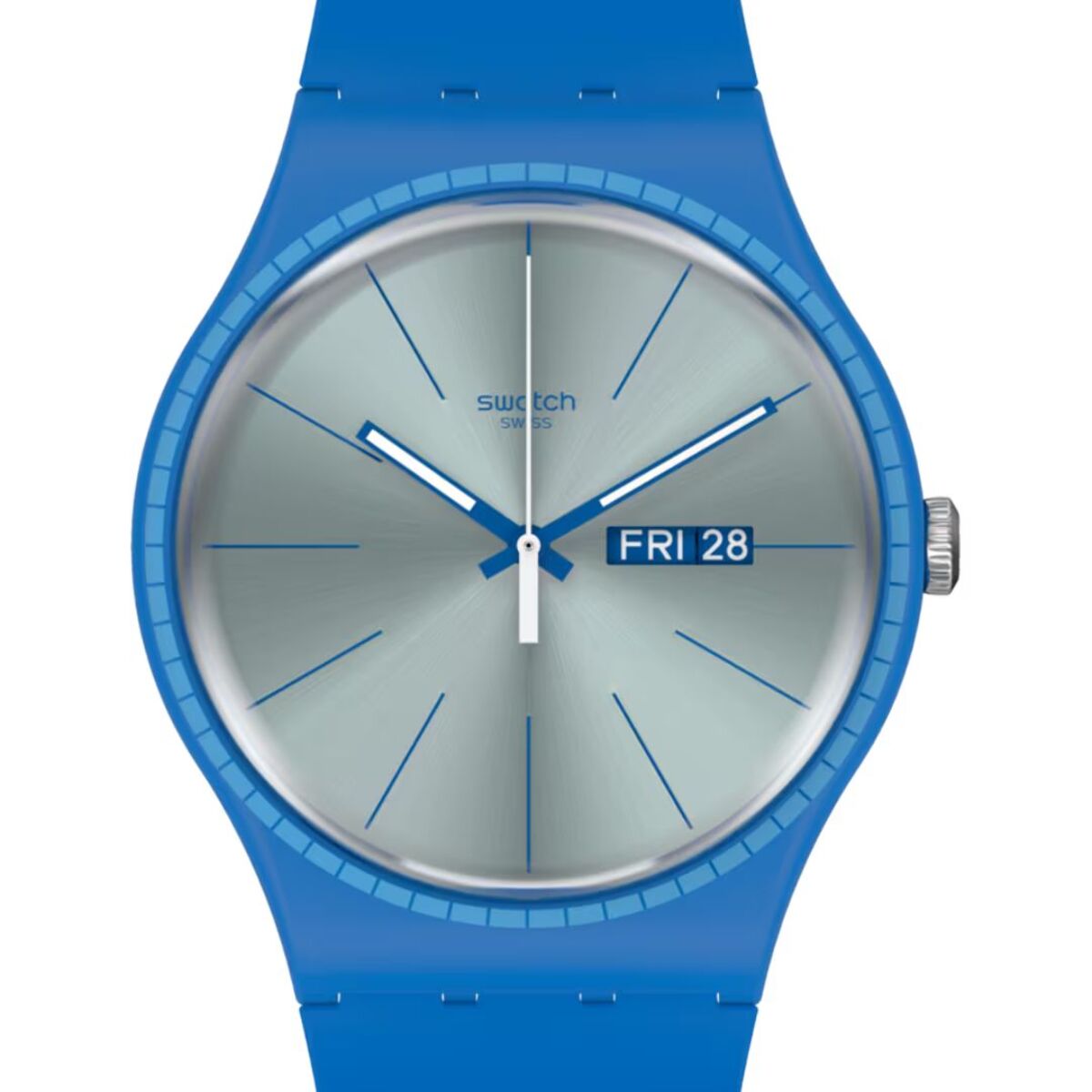 Reloj Swatch SUON714 Hombre Analogico Cuarzo con Correa de Plastico