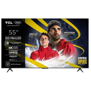 TV Mini Led TCL 55C69K 2025-55 pouces (139cm)