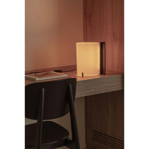 CATA Lampe de table frêne noir