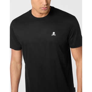 PHILIPP PLEIN Camiseta de cuello redondo y manga corta SKULL