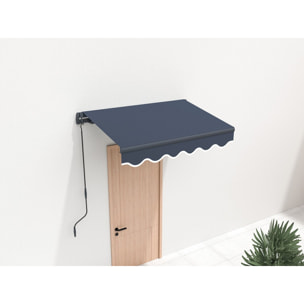 Store banne en aluminium  "Ombra 1" - 160 x 120 cm - Gris