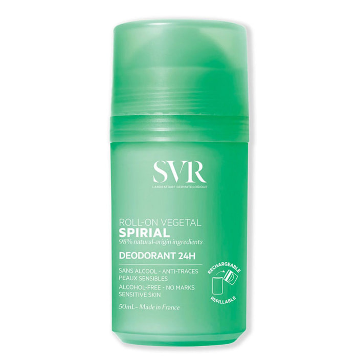 Spirial - Déodorant Végétal Anti-Tanspirant 48h 50 ml